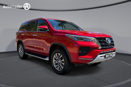 Red 2022 Toyota Fortuner Wagon Crusade
