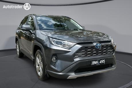 Grey 2021 Toyota RAV4 Wagon Gxl (Awd) Hybrid