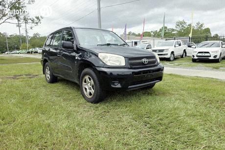 Black 2004 Toyota RAV4 Wagon Cv (4X4)