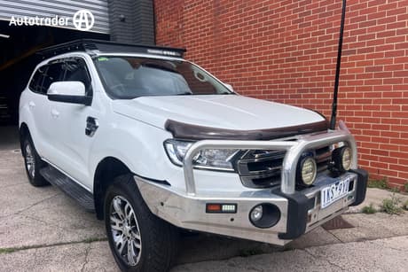 White 2016 Ford Everest Wagon Trend