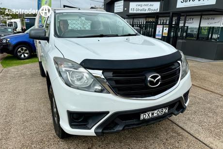 White 2018 Mazda BT-50 Cab Chassis Xt (4X4)