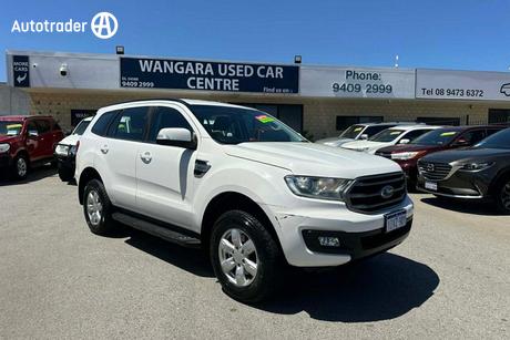 White 2018 Ford Everest Wagon Ambiente (Rwd 5 Seat)