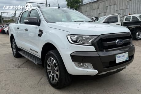 White 2018 Ford Ranger Double Cab Pick Up Wildtrak 3.2 (4X4)