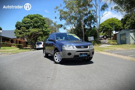 Blue 2008 Ford Territory Wagon Sr (Rwd)