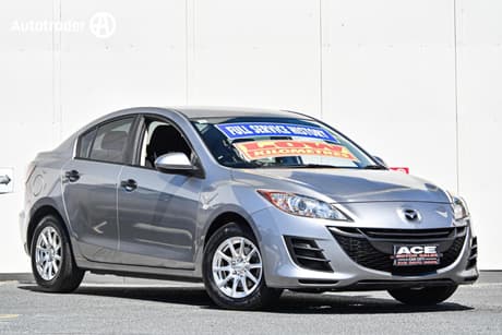 Silver 2010 Mazda 3 Sedan Neo