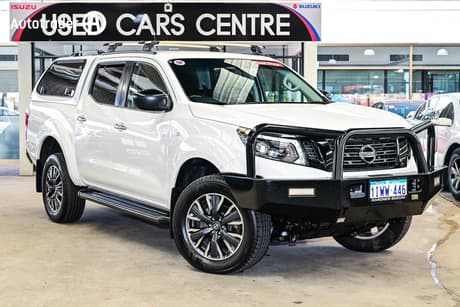 White 2020 Nissan Navara Dual Cab Pick-up St (4X4)