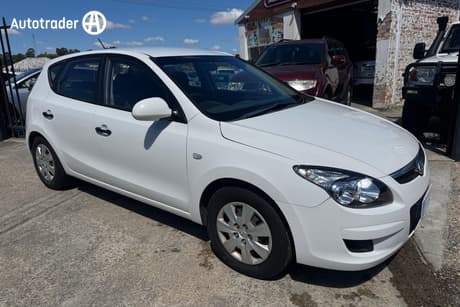 White 2010 Hyundai I30 Hatchback Slx