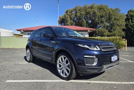 Blue 2016 Land Rover Range Rover Evoque Wagon Td4 150 Se
