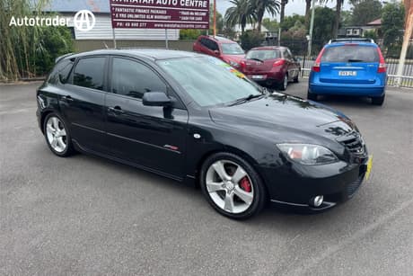 Black 2005 Mazda 3 Hatchback Sp23