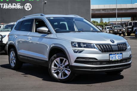 Silver 2021 Skoda Karoq Wagon 110Tsi