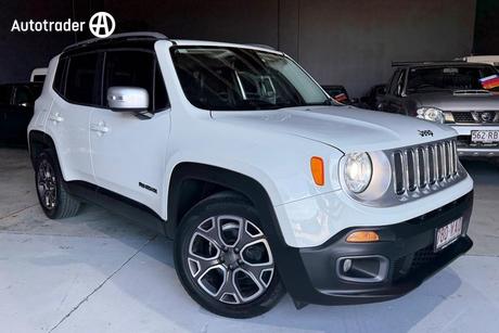 White 2015 Jeep Renegade Wagon Limited