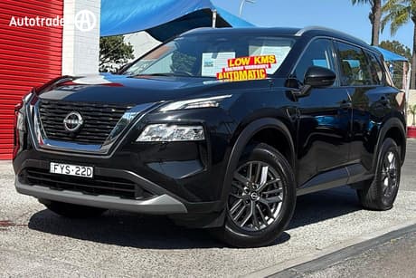 Black 2023 Nissan X-Trail Wagon St (2Wd)