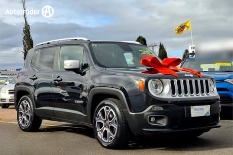 Black 2017 Jeep Renegade Wagon Limited