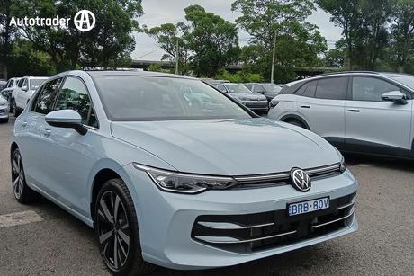 Blue 2025 Volkswagen Golf Hatchback Style