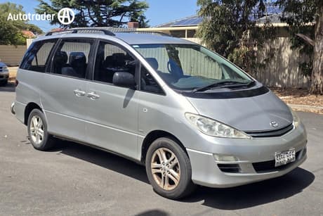 Silver 2005 Toyota Tarago Wagon Glx