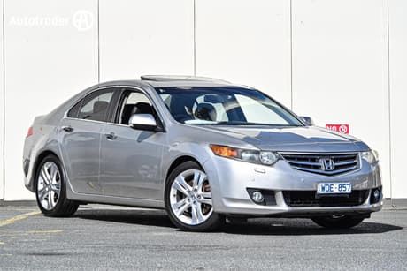 Silver 2008 Honda Accord Euro Sedan LUXURY F
