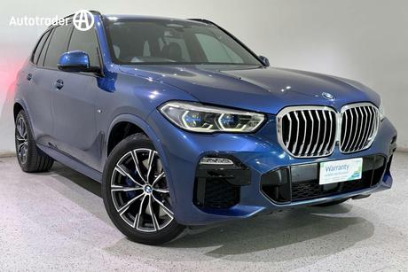 Blue 2018 BMW X5 Wagon Xdrive 30D