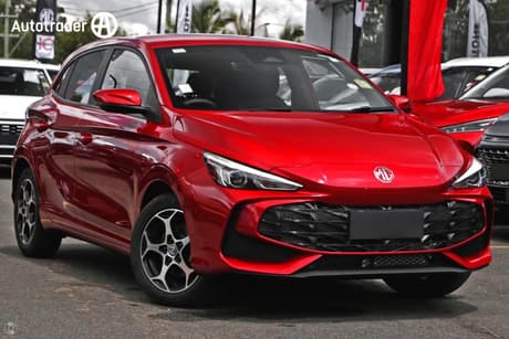 Red 2025 MG MG3 Hatchback Core