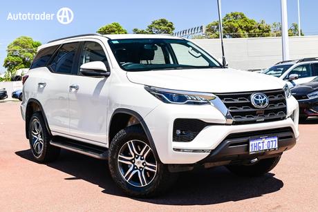 White 2021 Toyota Fortuner Wagon Gxl