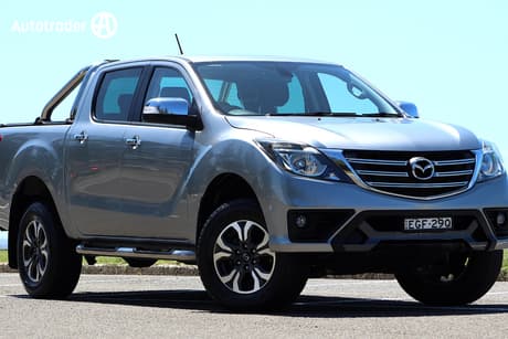 Silver 2019 Mazda BT-50 Dual Cab Utility Gt (4X4) (5Yr)