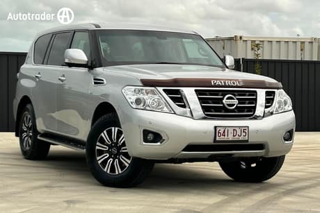 Silver 2019 Nissan Patrol Wagon Ti (4X4)