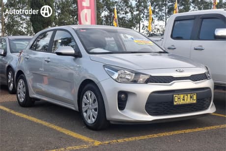 Silver 2019 Kia RIO Hatchback S