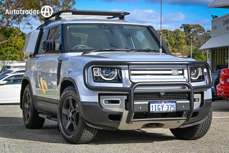 Silver 2021 Land Rover Defender Wagon 90 D200 Standard (147Kw)