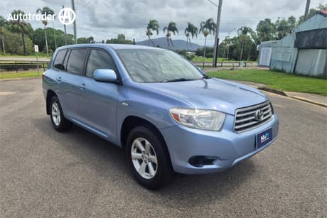 Blue 2010 Toyota Kluger Wagon Kx-R (Fwd) 5 Seat