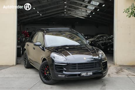 Black 2017 Porsche Macan Wagon Gts