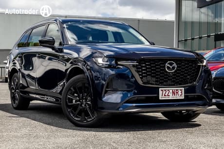 Blue 2025 Mazda CX-80 Wagon D50E Gt