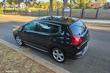 Black 2012 Peugeot 3008 Wagon Allure 1.6