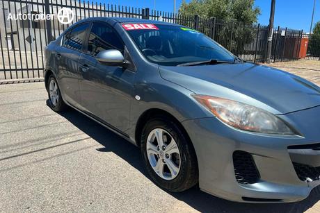Grey 2011 Mazda 3 Sedan Neo