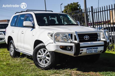 White 2009 Toyota Landcruiser Wagon Gxl (4X4)