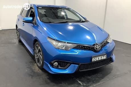 Blue 2016 Toyota Corolla Hatchback Sx