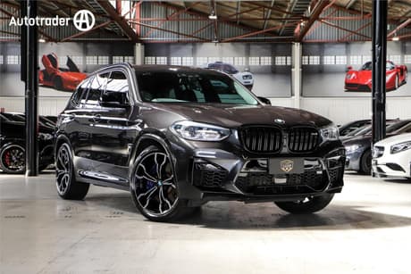 Grey 2020 BMW X3 M SUV COMPETITION 4X4
