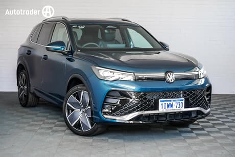 Blue 2025 Volkswagen Tiguan Wagon 195Tsi R-Line