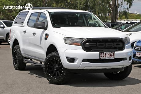 White 2018 Ford Ranger Crew Cab Chassis Xl 2.2 Hi-Rider (4X2) (5 Yr)