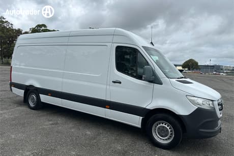 White 2018 Mercedes-Benz Sprinter Van 313Cdi Lwb Hi Roof