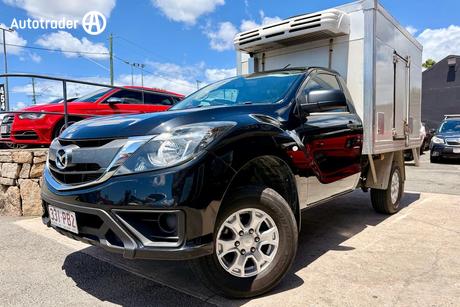 Black 2020 Mazda BT-50 Cab Chassis Xt (4X2) (5Yr)