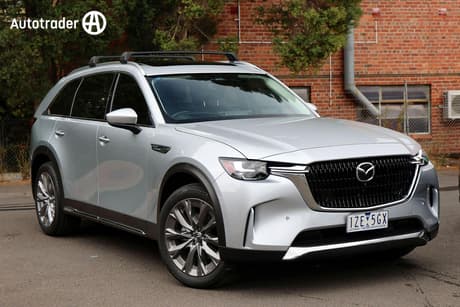 Silver 2023 Mazda CX-90 Wagon D50E Touring Mhev