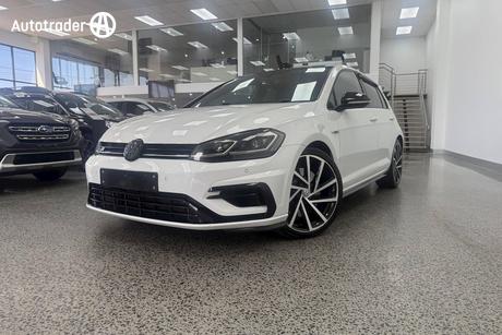 White 2017 Volkswagen Golf Hatchback R Grid Edition