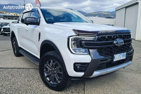 White 2022 Ford Ranger Double Cab Pick Up Wildtrak 3.0 (4X4)