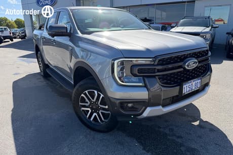 Silver 2024 Ford Ranger Double Cab Pick Up Sport 2.0 (4X4)