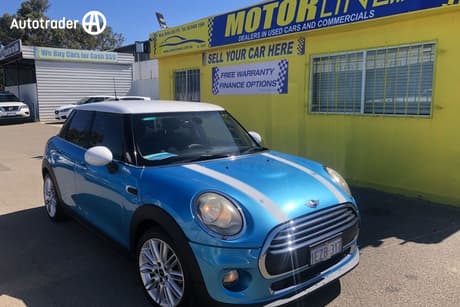 Blue 2016 Mini Cooper Hatchback 5D Hatch