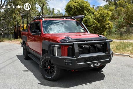 Red 2025 Kia Tasman Double Cab Pick Up X-Pro (4X4) (0.9T) Bdy Fender