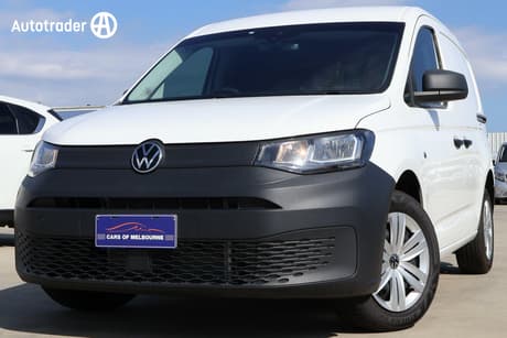 White 2022 Volkswagen Caddy Commercial TSI220 F