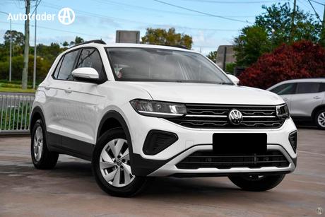 White 2024 Volkswagen T-Cross Wagon 85Tfsi Life