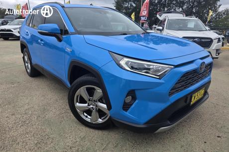 Blue 2019 Toyota RAV4 Wagon Gxl 2Wd Hybrid