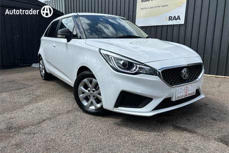 White 2022 MG MG3 Hatchback Core