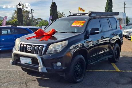 Black 2010 Toyota Landcruiser Prado SUV VX 4X4